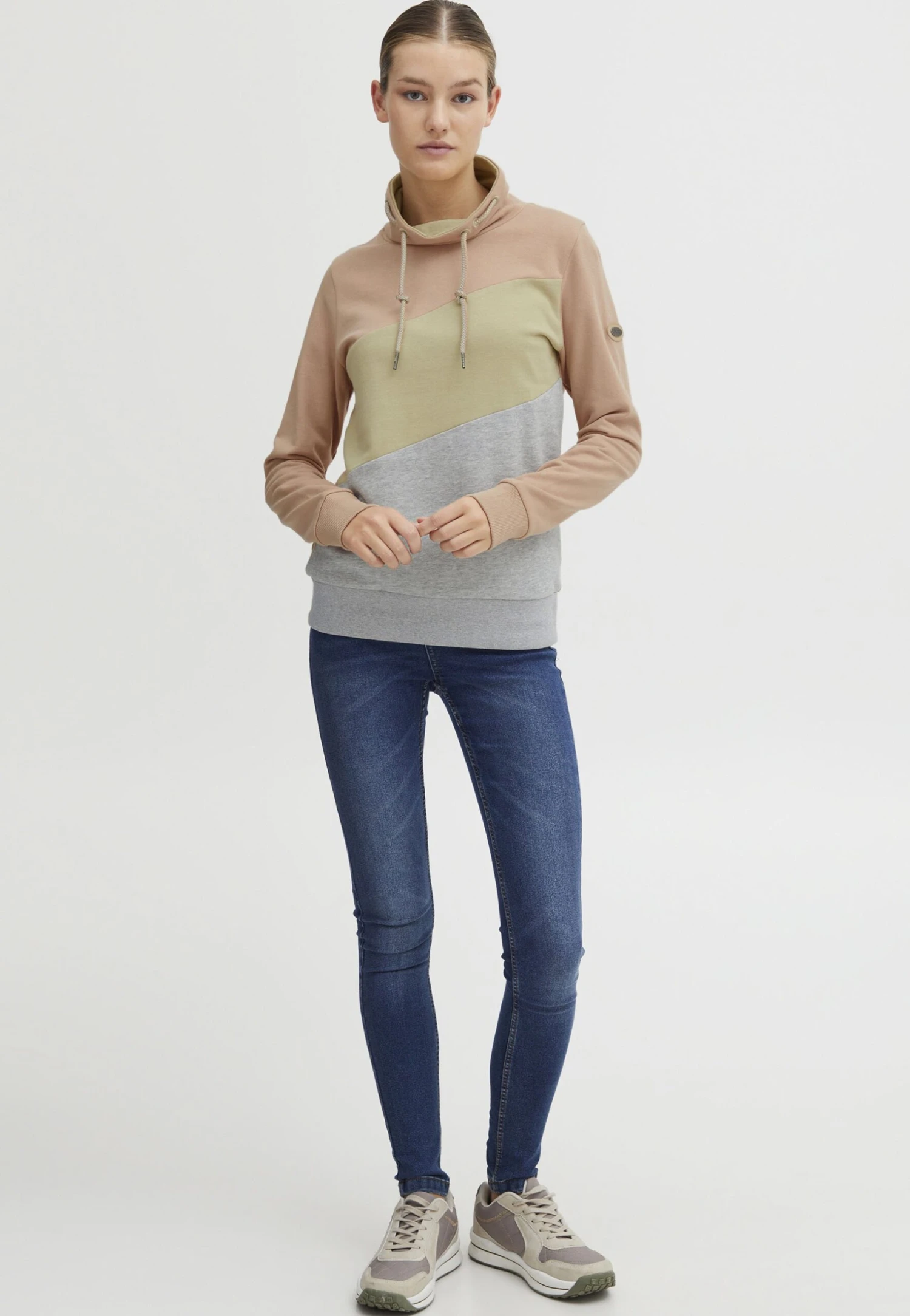 OXMO Oxagda - Sudadera - Mahogany Rose 4 OXMO Oxagda - Sudadera - Mahogany Rose - Imagen 2