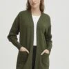 OXMO Oxritiana - Chaqueta De Punto - Rifle Green Melange 1 OXMO Oxritiana - Chaqueta De Punto - Rifle Green Melange -OXMO 6170cdc49ee04bc181d889b6c8e0f225