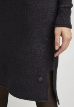 OXMO Oxida - Vestido De Punto - Dark Grey Melange -OXMO 622d315f04424bdf9eed028b71ac8063