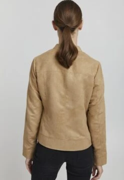 OXMO Peggy - Chaqueta De Cuero Sintético - Tannin -OXMO 6361c7b71077424283f8cc86994fc3c3