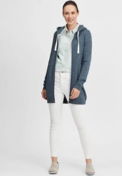 OXMO Oxolinda - Sudadera Con Cremallera - Ins Blue M -OXMO 655acbe62b584138badcbb8a4e5fdaf4