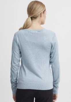 OXMO Oxhelene - Chaqueta De Punto - Blue Bell Melange -OXMO 6e93753bd24b4e7fbe504ef6991f506e