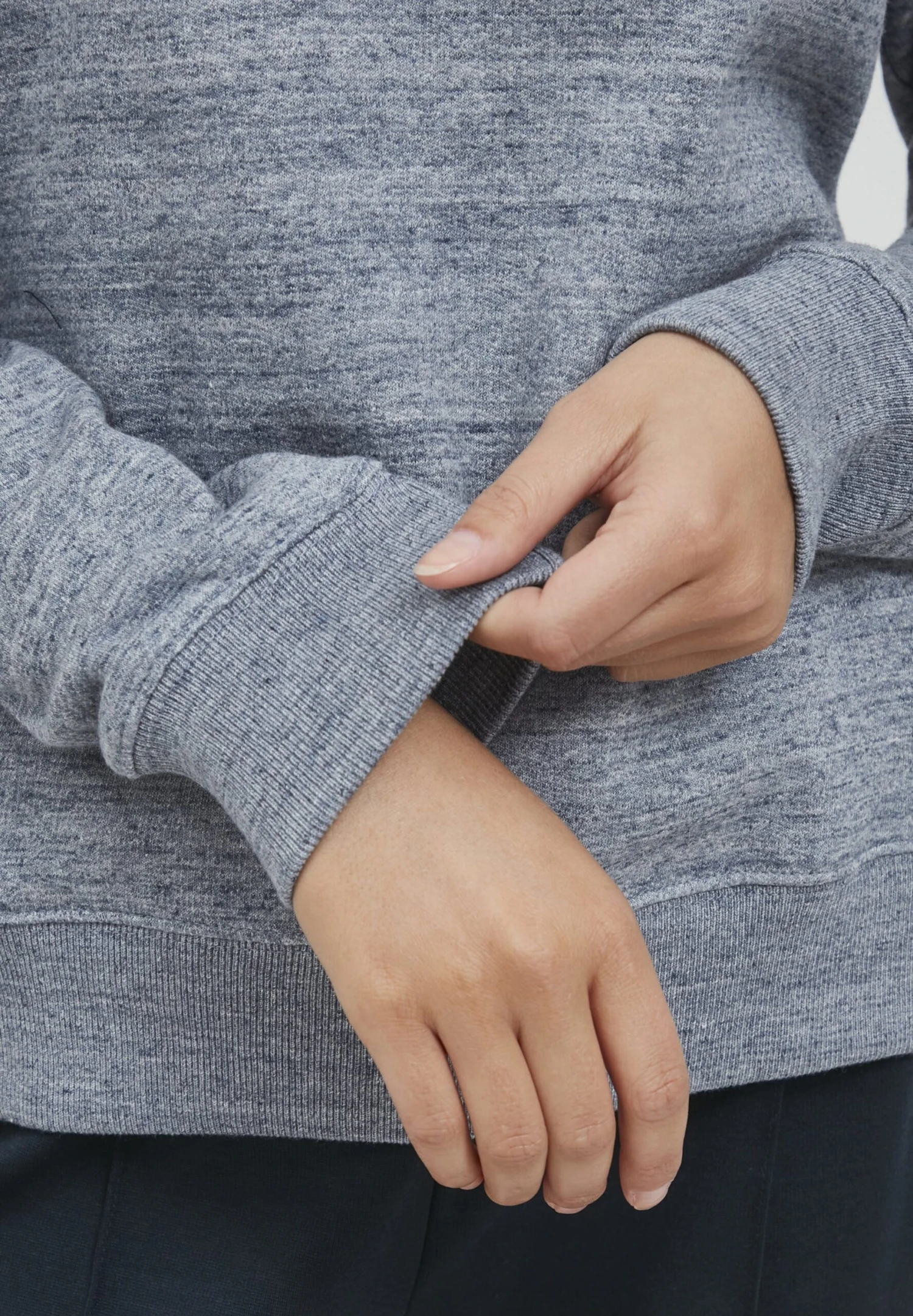 OXMO Oxhella - Jersey De Punto - Total Eclipse Melange 7 OXMO Oxhella - Jersey De Punto - Total Eclipse Melange - Imagen 5