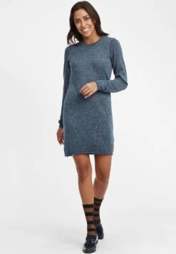 OXMO Oxdanielle - Vestido De Punto - Ensign Blue