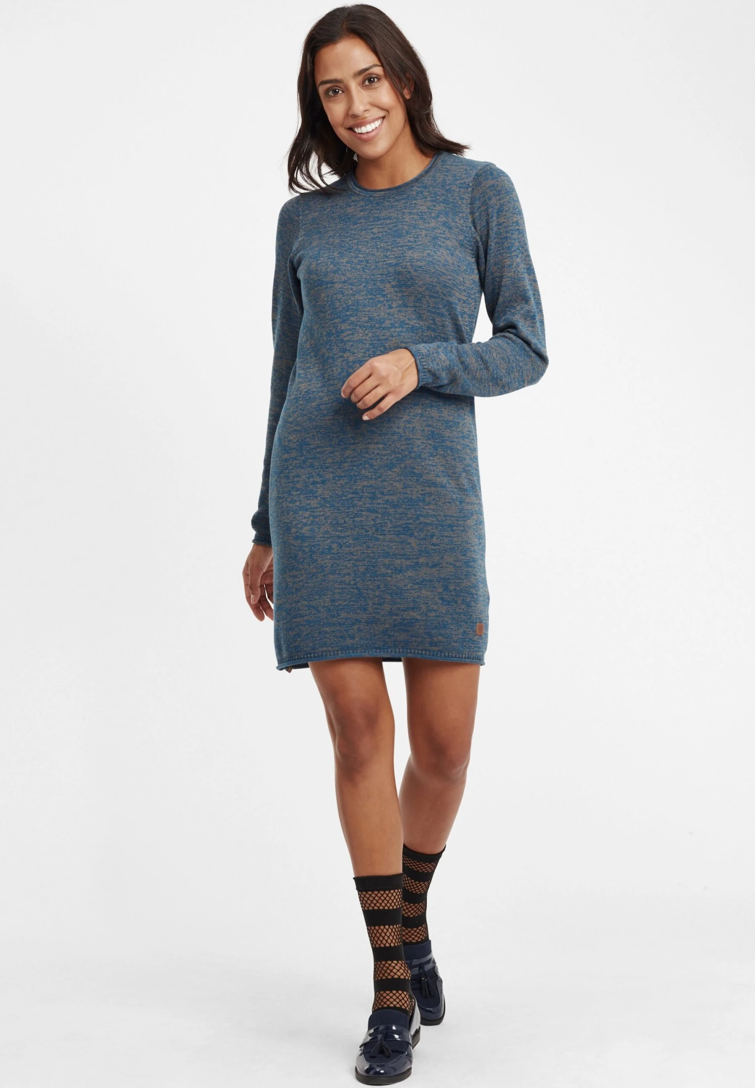 OXMO Oxdanielle - Vestido De Punto - Ensign Blue 3 OXMO Oxdanielle - Vestido De Punto - Ensign Blue