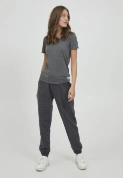 OXMO Oxheldana - Pantalones Deportivos - Black Melange -OXMO 7782e5c65c1345e0afe7bac4ee768afa