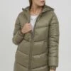 OXMO Tabata - Abrigo De Invierno - Dusty Olive