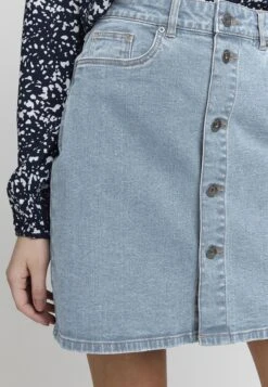 OXMO Frigga - Falda Acampanada - Mid Blue Denim -OXMO 791899b05a7b4315a45c0b970dc72651