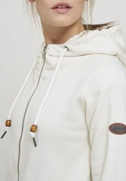 OXMO Oxulla - Sudadera Con Cremallera - Birch -OXMO 7b533c21a9d84a87b5023ab84401c156