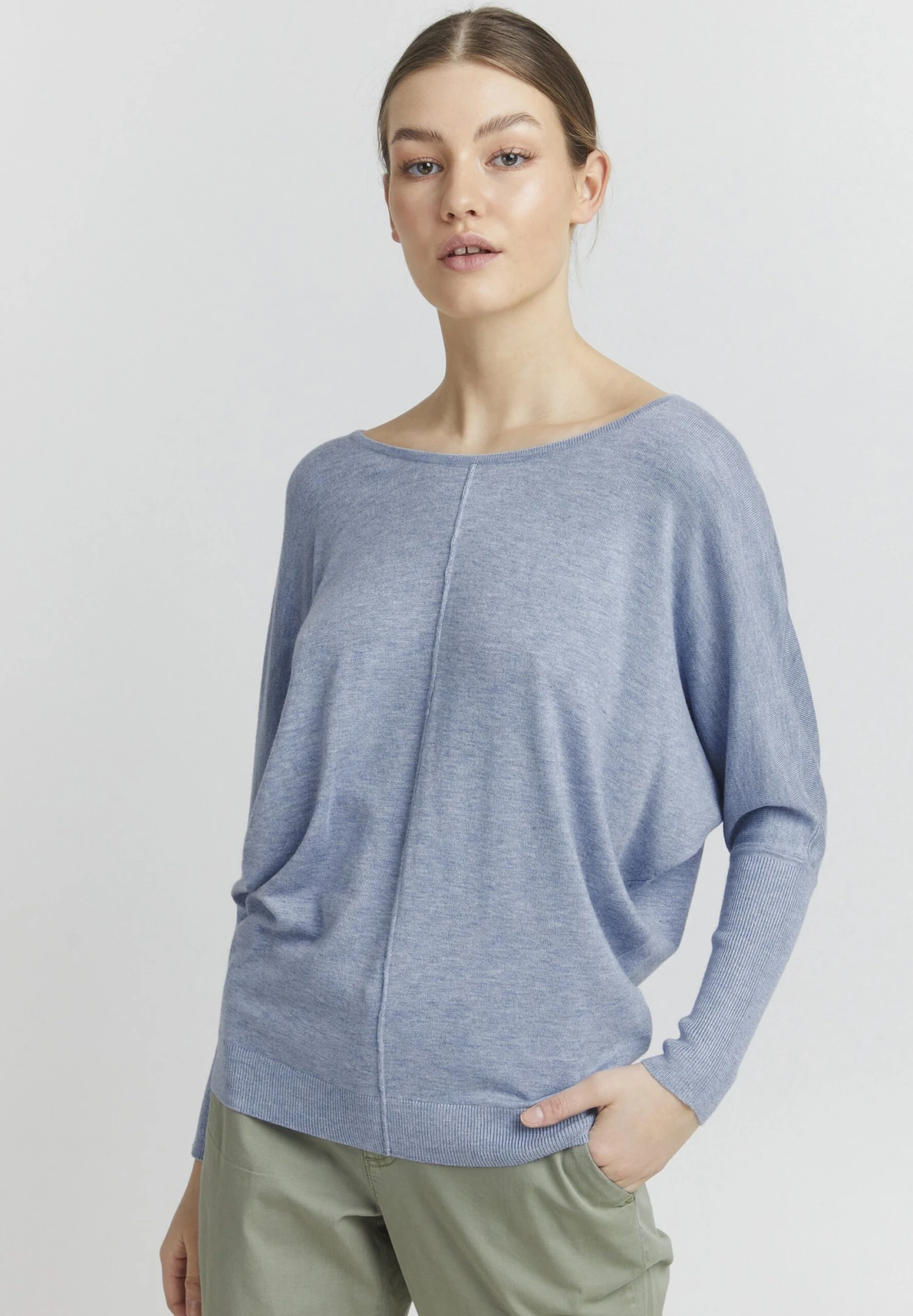 OXMO Oxherdis - Jersey De Punto - Kentucky Blue Melange 3 OXMO Oxherdis - Jersey De Punto - Kentucky Blue Melange