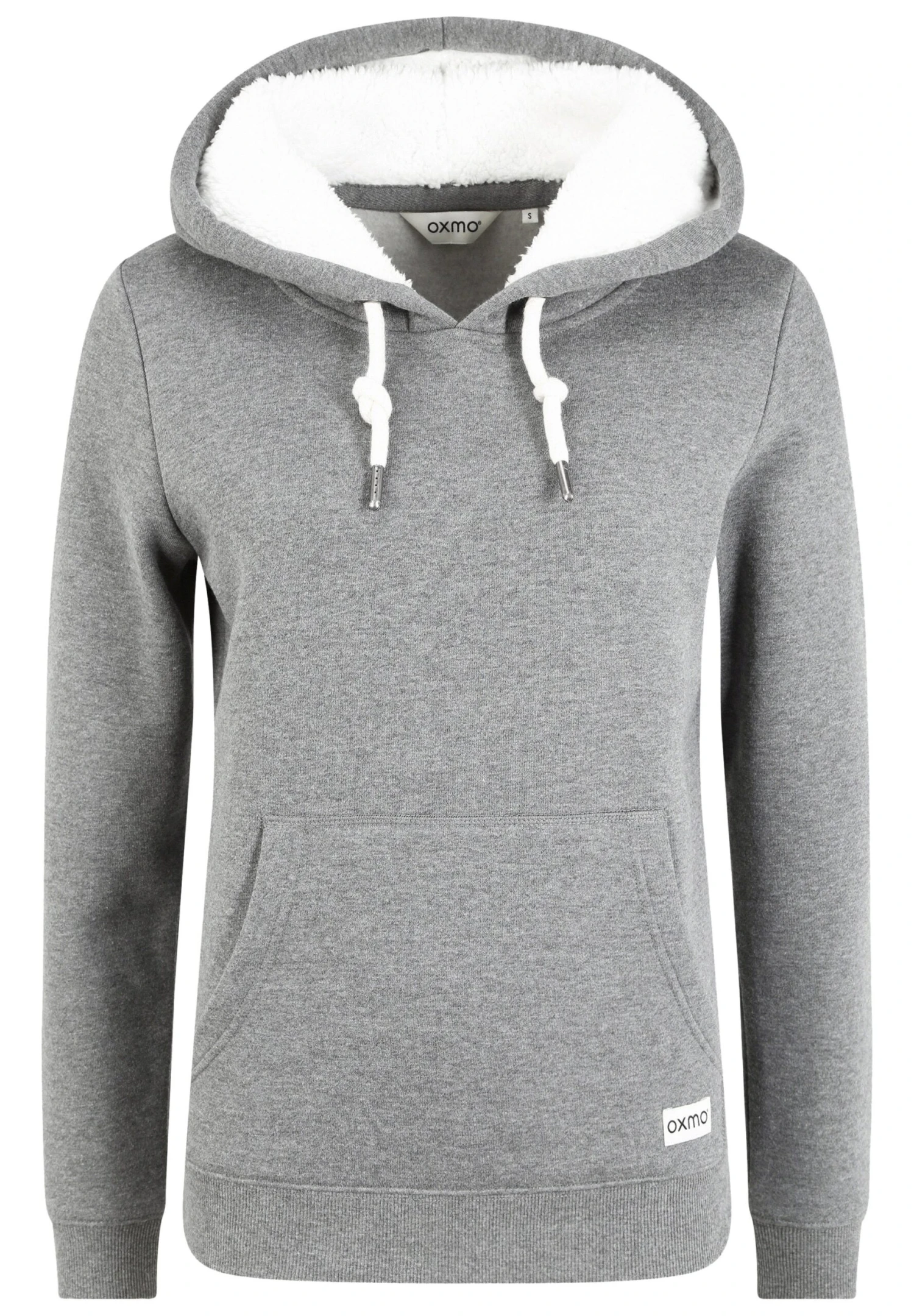 OXMO Oxbinna - Jersey Con Capucha - Grey Melange 8 OXMO Oxbinna - Jersey Con Capucha - Grey Melange - Imagen 6