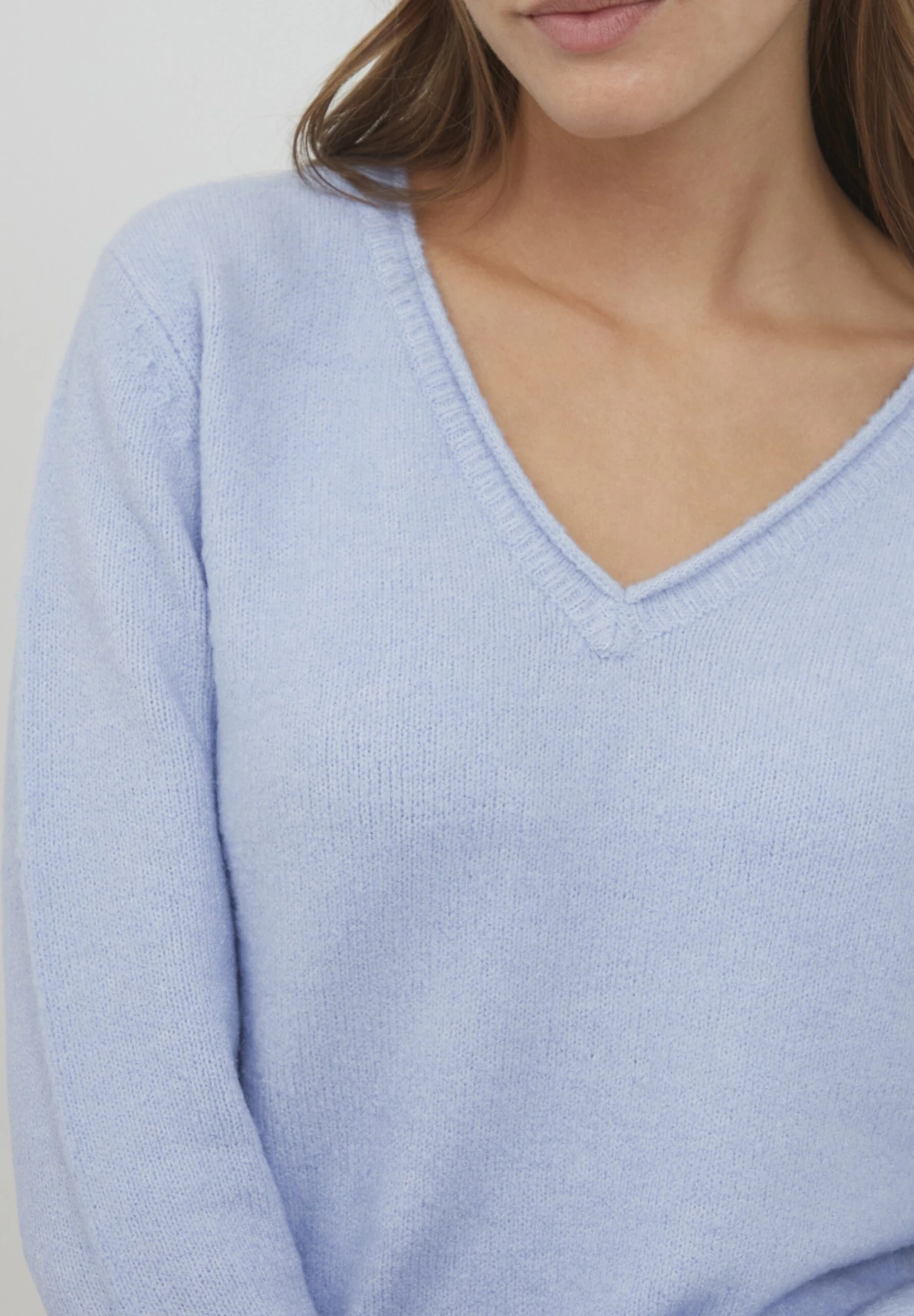 OXMO Oxilva - Jersey De Punto - Brunnera Blue Melange 6 OXMO Oxilva - Jersey De Punto - Brunnera Blue Melange - Imagen 4