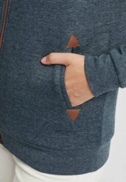 OXMO Oxvicky - Sudadera Con Cremallera - Ins Bl Mel -OXMO 81ccde0aa7ab4a7e8d97d528c034a445