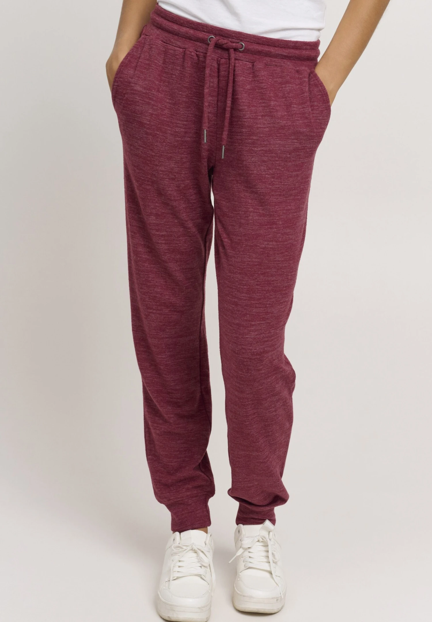 OXMO Oxbenita - Pantalones Deportivos - Wine Red Melange 3 OXMO Oxbenita - Pantalones Deportivos - Wine Red Melange