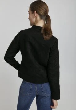 OXMO Peggy - Chaqueta De Cuero Sintético - Black -OXMO 8770682926c2423b8e3ebfe3c83a0aab