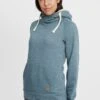 OXMO Oxjulia - Jersey Con Capucha - Ensign Blue Teddy