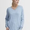 OXMO Oxhelle - Jersey De Punto - Blue Bell Melange