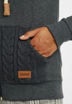 OXMO Oxmatilda - Sudadera Con Cremallera - Dar Grey M -OXMO 90f69c8224794825835d320a718ed732