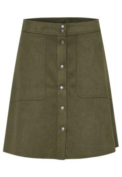 OXMO Oxjune - Falda Acampanada - Olive Night -OXMO 93ded18da4fb4b69902dd2208822af22