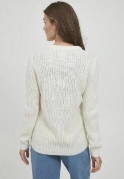 OXMO Oxnatasja - Jersey De Punto - Cloud Dancer -OXMO 94a4be07ab3f40f9ae4d639fdefb21bb