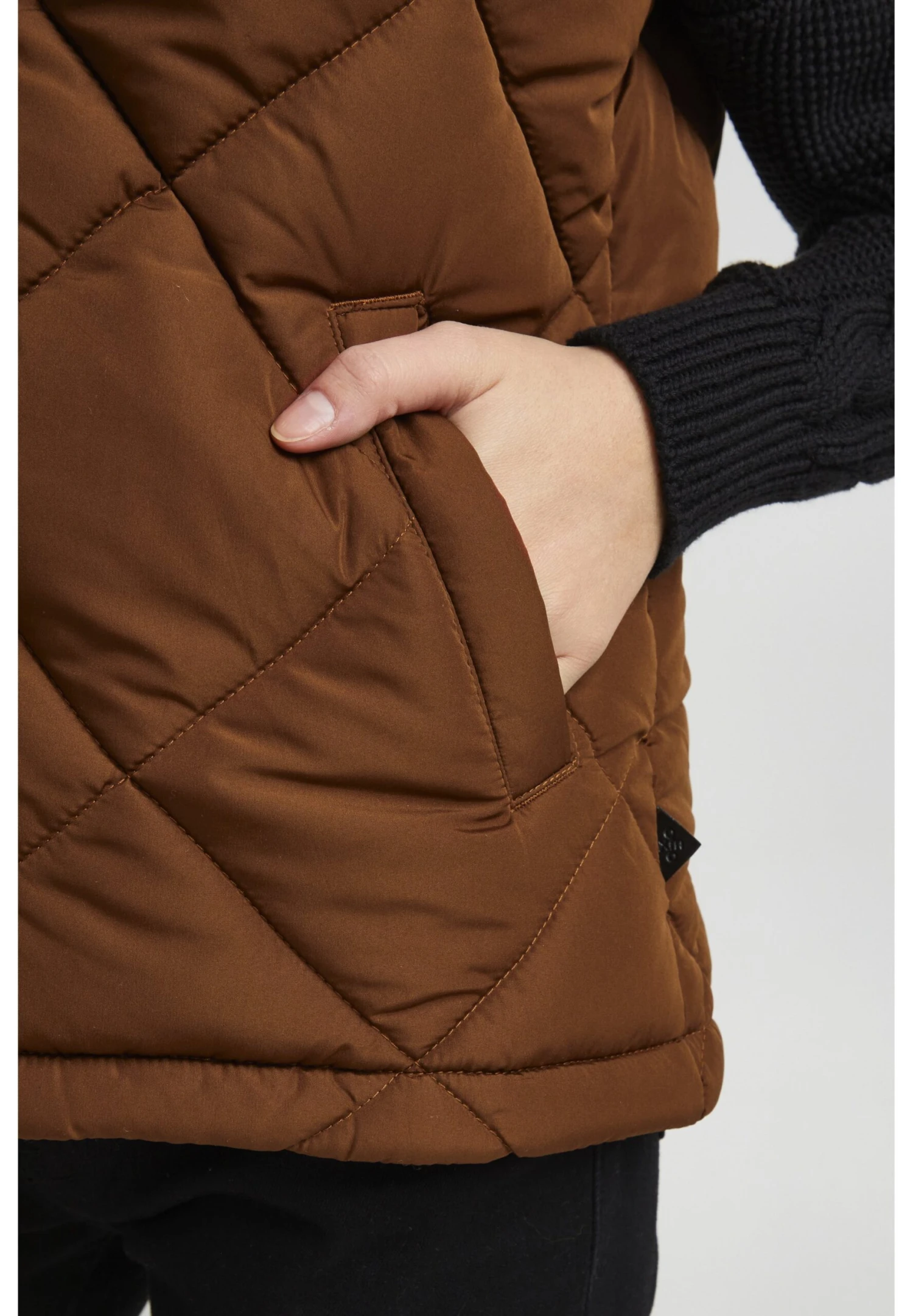 OXMO Oxstana - Chaleco - Tortoise Shell 7 OXMO Oxstana - Chaleco - Tortoise Shell - Imagen 5