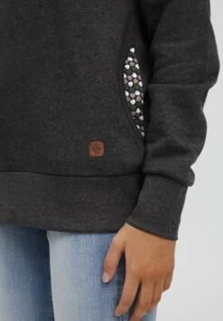 OXMO Oxulrika - Jersey Con Capucha - Dark Grey Melange -OXMO 979b95e20575496982ddd95cb24724ea