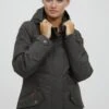 OXMO Oxbellissa - Chaqueta De Invierno - Dark Grey