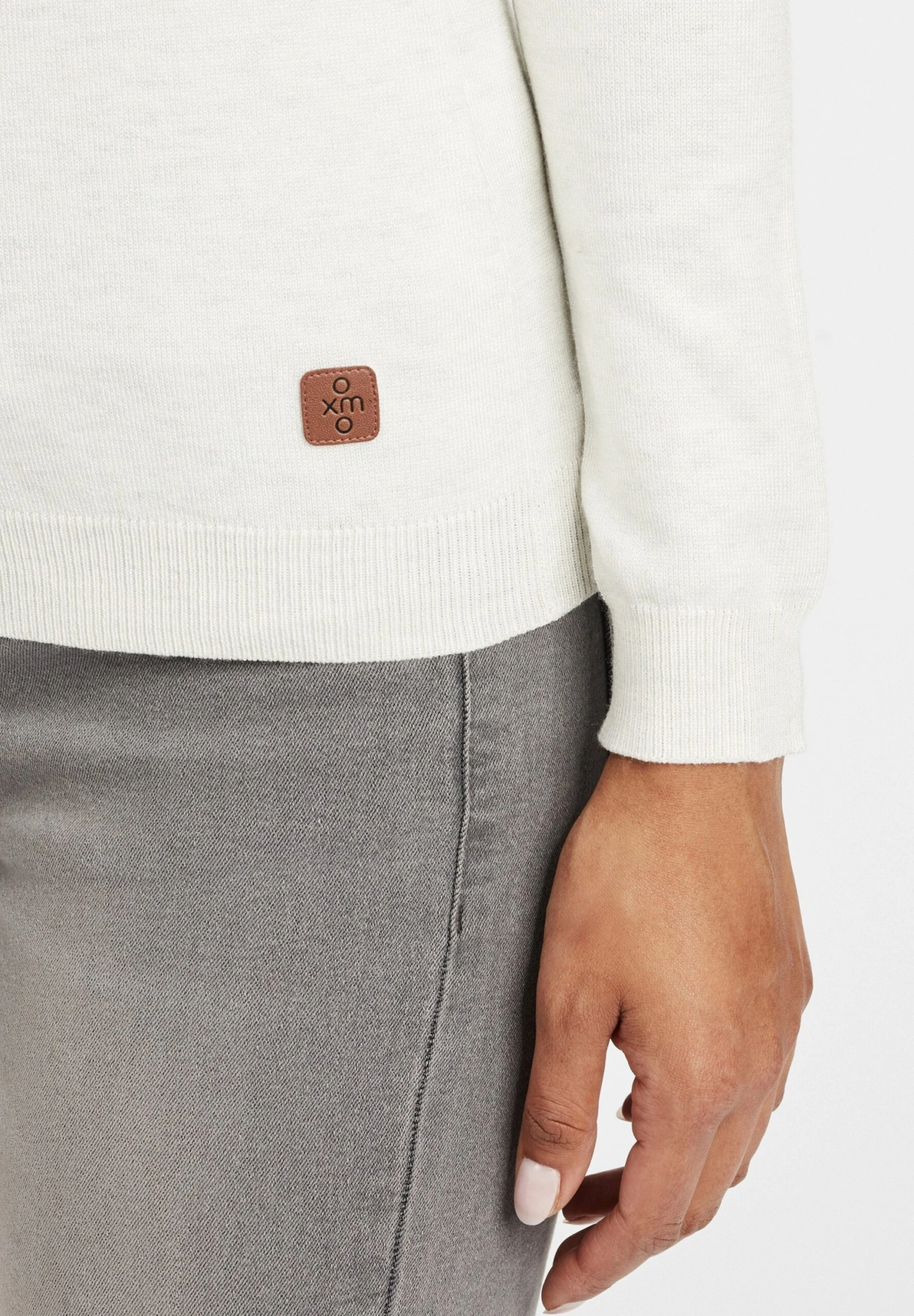 OXMO Oxedda - Jersey De Punto - Oyster Gre 7 OXMO Oxedda - Jersey De Punto - Oyster Gre - Imagen 5