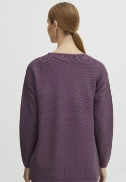 OXMO Oxmiline - Chaqueta De Punto - Grape Jam -OXMO 9893731fb680475ea74d9f8f19a512c9