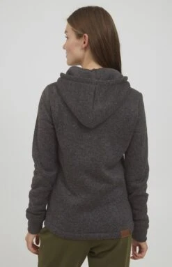 OXMO Oxthory - Sudadera Con Cremallera - True Black -OXMO 9ba35cb09f344adb906db51254aad32a