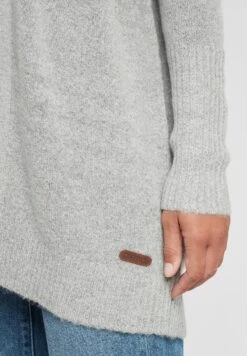 OXMO Oxgisele - Chaqueta De Punto - Light Grey Melange -OXMO 9d73a6b36bd64ea0b345f66d91cd115d
