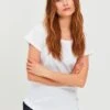 OXMO Oxlydi - Camiseta Básica - White -OXMO 9e70b9781618421784bc4106fb0548e6