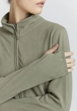 OXMO Oxrikka - Forro Polar - Seagrass -OXMO 9fb967cd53cd4f18bb406158f5ca11a9