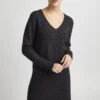 OXMO Oxida - Vestido De Punto - Dark Grey Melange -OXMO a0197e469f67488a8b07f4fce2265a75