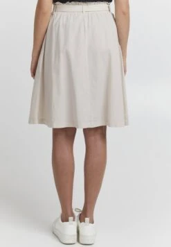 OXMO Lerke - Falda Acampanada - Oatmeal -OXMO a0db1dfb1b5e4508a7d06c06238e0e5f