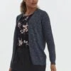 OXMO Oxnena - Chaqueta De Punto - Dress Blues -OXMO a149ee6eaba74d34b84110f9bc32ae05