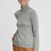 OXMO Oxwina - Jersey De Punto - Medium Grey Melange -OXMO a301656b901f4404bb49e020007274e0