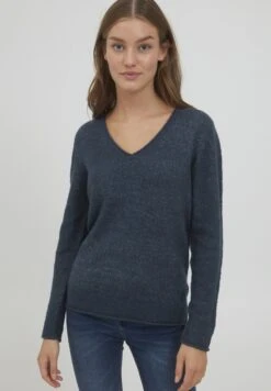 OXMO Oxilva - Jersey De Punto - Dark Blue