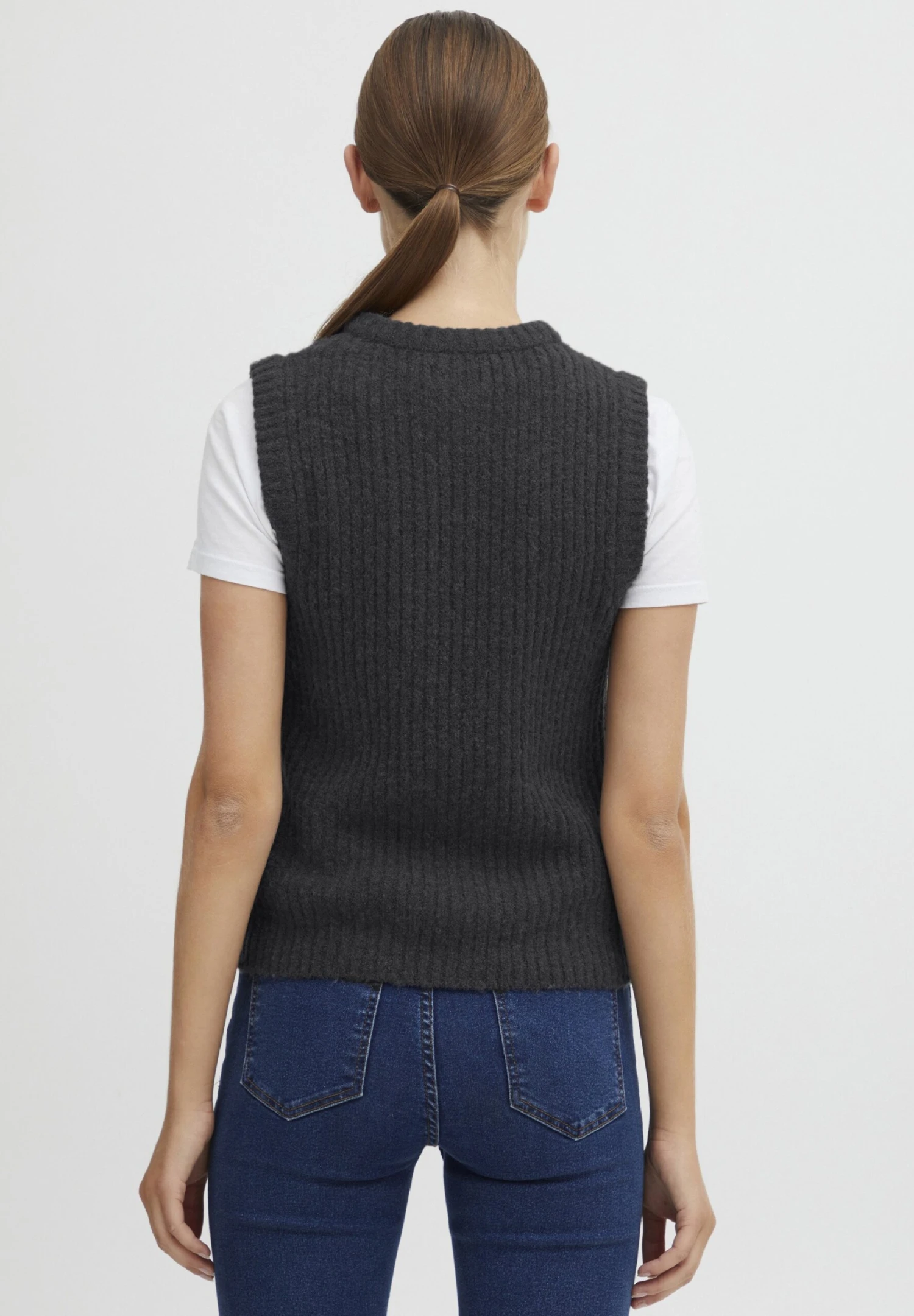 OXMO Oxsalis - Jersey De Punto - Blackened Pearl Melange 5 OXMO Oxsalis - Jersey De Punto - Blackened Pearl Melange - Imagen 3