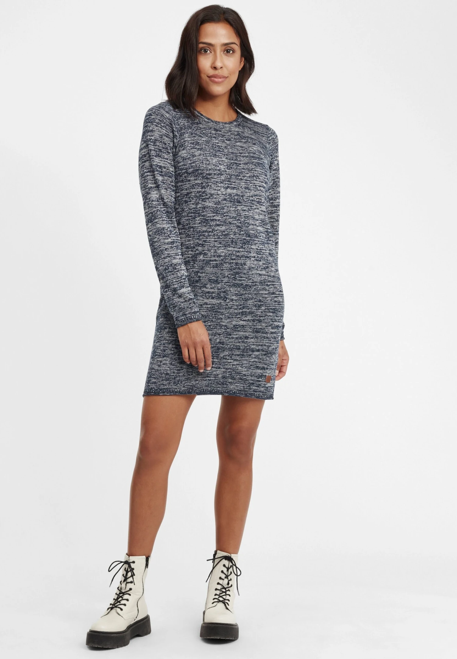 OXMO Oxdanielle - Vestido De Punto - Navy 3 OXMO Oxdanielle - Vestido De Punto - Navy