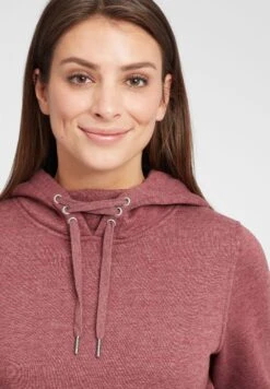 OXMO Oxowena - Jersey Con Capucha - Wine Red Melange -OXMO aa88497fc544478f973218141f579aa1