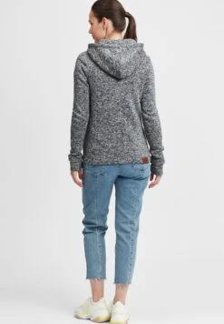 OXMO Oxthory - Sudadera Con Cremallera - Dark Grey -OXMO aabe66763ef64dbba694fdb5978be119