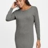 OXMO Oxella - Vestido De Punto - Grey Mel -OXMO ace0a49cfb004246a9a74cdd3625227e