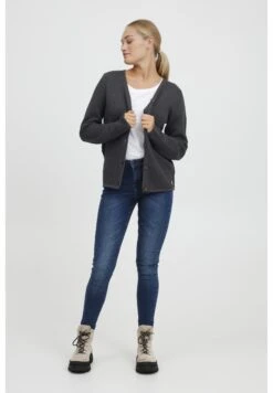 OXMO Oxhelga - Chaqueta De Punto - Pewter -OXMO acff868d3cb64a039a3020cc98153190