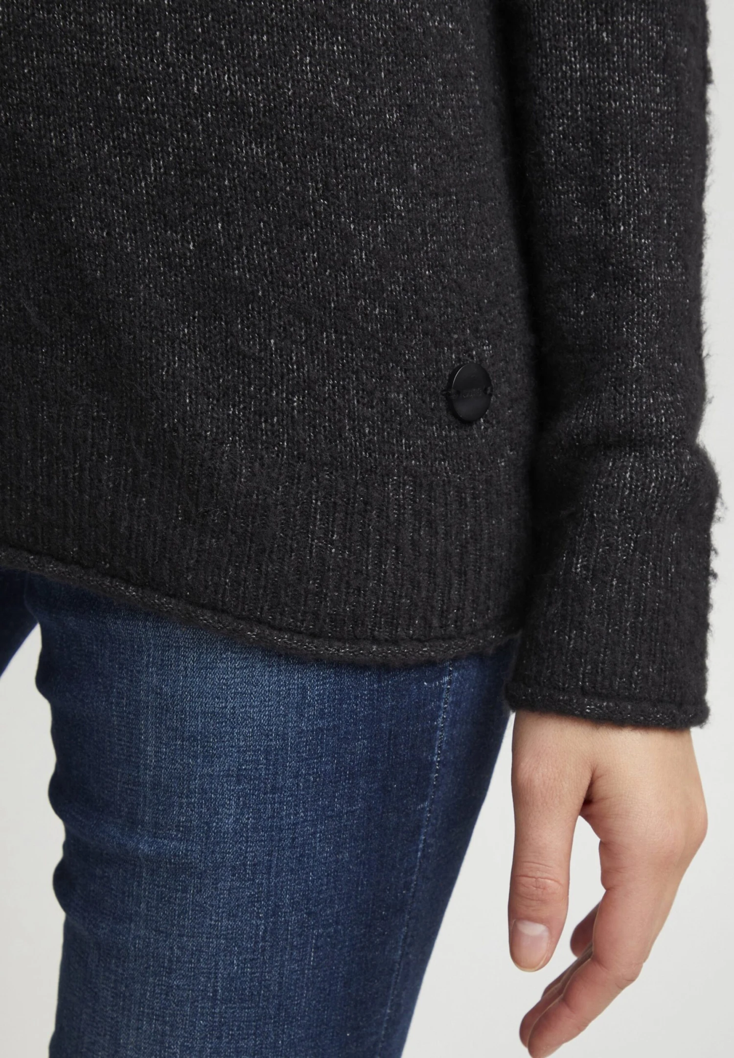 OXMO Oxilva - Jersey De Punto - Dark Grey Melange 7 OXMO Oxilva - Jersey De Punto - Dark Grey Melange - Imagen 5