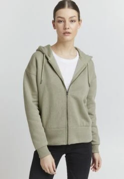 OXMO Holunder - Sudadera Con Cremallera - Seagrass