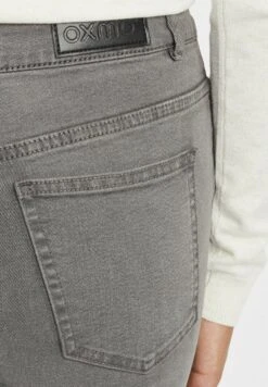 OXMO Oxlenna - Vaqueros Boyfriend - Grey Denim -OXMO b27d23b3157140719dbb34b36b4ef37e