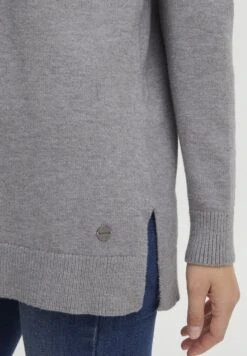 OXMO Oxratina - Jersey De Punto - Mid Grey Melange -OXMO b41468609a554e3399c48a67f0db8dee