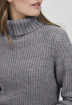 OXMO Oxnanna - Jersey De Punto - Medium Grey Melange -OXMO b6a29d8493e94f85b768e2b23356c484