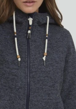 OXMO Oxfia - Sudadera Con Cremallera - Blue -OXMO be8faadef1854bfc90b6b3009035cc5a